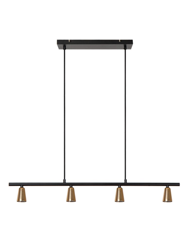 Lucide TIANA Lampa wisząca – Szampańska – 4xGU10 – 25W – Metal 65401/04/05