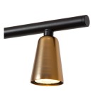 Lucide TIANA Lampa wisząca – Szampańska – 4xGU10 – 25W – Metal 65401/04/05