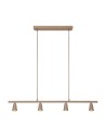 Zobacz Lucide TIANA Lampa wisząca – Taupe – 4xGU10 – 25W – Metal 65401/04/41