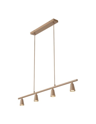 Lucide TIANA Lampa wisząca – Taupe – 4xGU10 – 25W – Metal 65401/04/41 - product 2