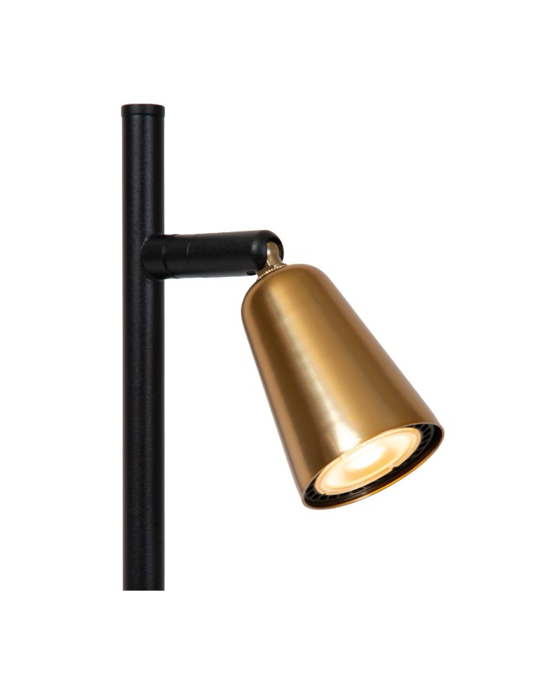 Lucide TIANA Lampa stołowa – Szampańska – 1xGU10 – 25W – Metal 65501/01/05