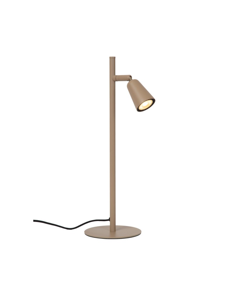 Lucide TIANA Lampa stołowa – Taupe – 1xGU10 – 25W – Metal 65501/01/41