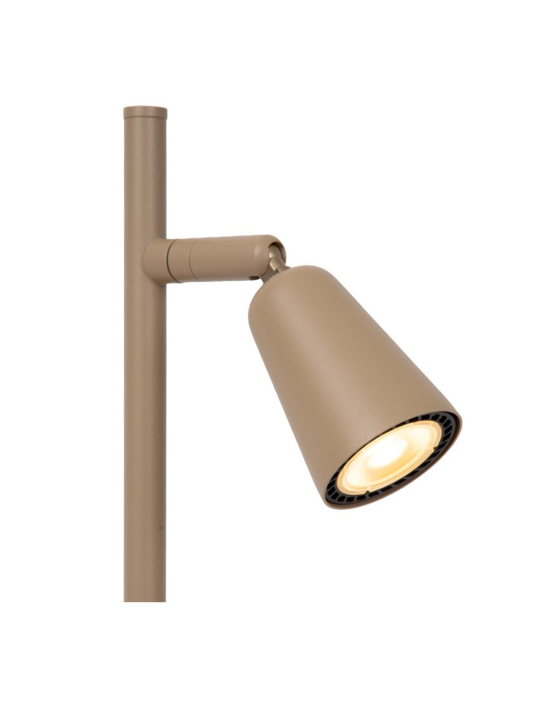 Lucide TIANA Lampa stołowa – Taupe – 1xGU10 – 25W – Metal 65501/01/41