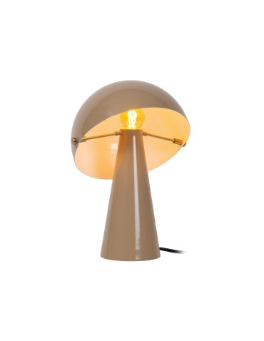Lucide BARONE Lampa stołowa – Taupe – D23 – 1xE27 – 40W – Metal 65502/33/41