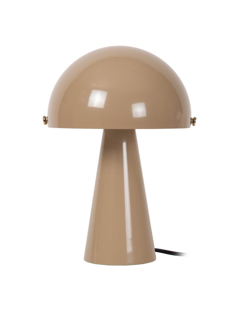 Lucide BARONE Lampa stołowa – Taupe – D23 – 1xE27 – 40W – Metal 65502/33/41