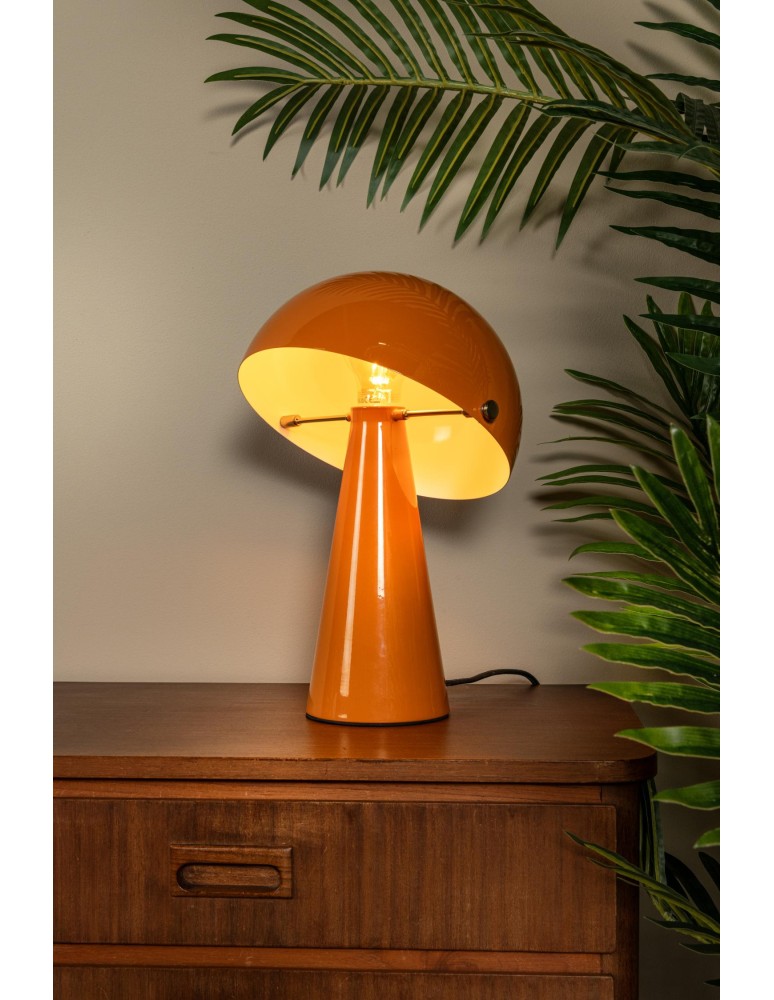 Lucide BARONE Lampa stołowa – Pomarańczowa – D23 – 1xE27 – 40W – Metal 65502/33/53