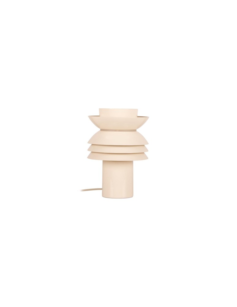 Lucide YINDRA Lampa stołowa – Kremowa – D17,5 – 1xE27 – 40W – Metal 65503/01/38