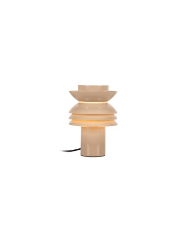 Lucide YINDRA Lampa stołowa – Taupe – D17,5 – 1xE27 – 40W – Metal 65503/01/41 - product 2