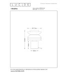 Lucide YINDRA Lampa stołowa – Taupe – D17,5 – 1xE27 – 40W – Metal 65503/01/41