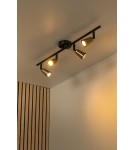Lucide TIANA Spot sufitowy – Szampański – 4xGU10 – 25W – Metal 65901/04/05