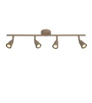 Lucide TIANA Spot sufitowy – Taupe – 4xGU10 – 25W – Metal 65901/04/41