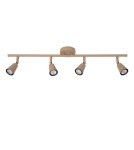 Lucide TIANA Spot sufitowy – Taupe – 4xGU10 – 25W – Metal 65901/04/41