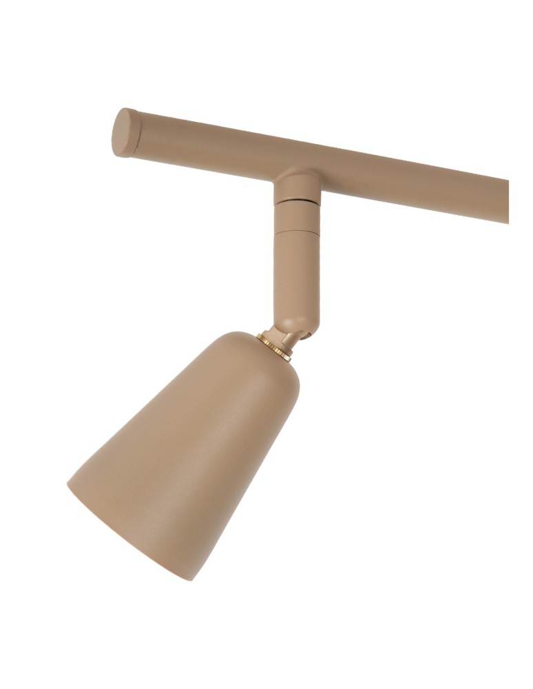 Lucide TIANA Spot sufitowy – Taupe – 4xGU10 – 25W – Metal 65901/04/41