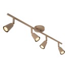Lucide TIANA Spot sufitowy – Taupe – 4xGU10 – 25W – Metal 65901/04/41