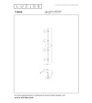 Lucide TIANA Spot sufitowy – Taupe – 4xGU10 – 25W – Metal 65901/04/41