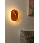 Lucide CARMINO Kinkiet – Terakota – LED – 12W – 2700K – Drewno 77292/12/55