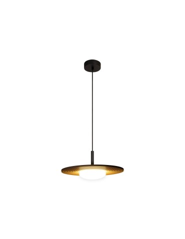 Lucide CARMINO Lampa wisząca – Taupe – D38,7 – LED – 8W – 3000K 77492/07/41