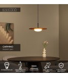 Lucide CARMINO Lampa wisząca – Terakota – D38,7 – LED – 8W – 3000K 77492/07/55