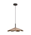 Lucide BLOMSTER Lampa wisząca – Taupe – D47 – LED ściemnialna – 9W 77493/07/41