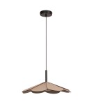 Lucide BLOMSTER Lampa wisząca – Taupe – D47 – LED ściemnialna – 9W 77493/07/41