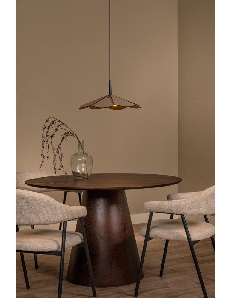 Lucide BLOMSTER Lampa wisząca – Taupe – D47 – LED ściemnialna – 9W 77493/07/41