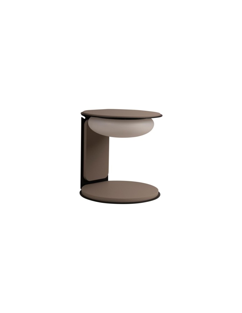 Lucide ALINDA Lampa stołowa – Taupe – D20 – LED ściemnialna – 9W – 3000K 77591/15/41