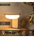 Lucide ALINDA Lampa stołowa – Taupe – D20 – LED ściemnialna – 9W – 3000K 77591/15/41