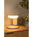 Lucide ALINDA Lampa stołowa – Taupe – D20 – LED ściemnialna – 9W – 3000K 77591/15/41