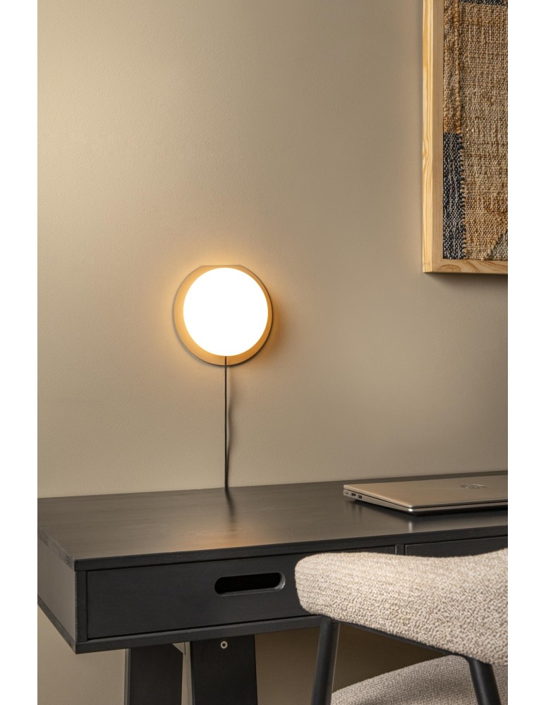 Lucide ALINDA Lampa stołowa – Taupe – D20 – LED ściemnialna – 9W – 3000K 77591/15/41