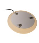 Lucide ALINDA Lampa stołowa – Taupe – D20 – LED ściemnialna – 9W – 3000K 77591/15/41