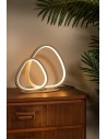 Lucide SAMLING Lampa stołowa – Taupe – LED ściemnialna – 16W – 2700K/4000K 78502/14/41