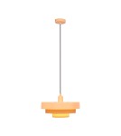 Lucide RUNA Lampa wisząca – Różowa – D35 – 1xE27 – 40W – Metal 21443/35/66