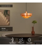 Lucide RUNA Lampa wisząca – Różowa – D35 – 1xE27 – 40W – Metal 21443/35/66