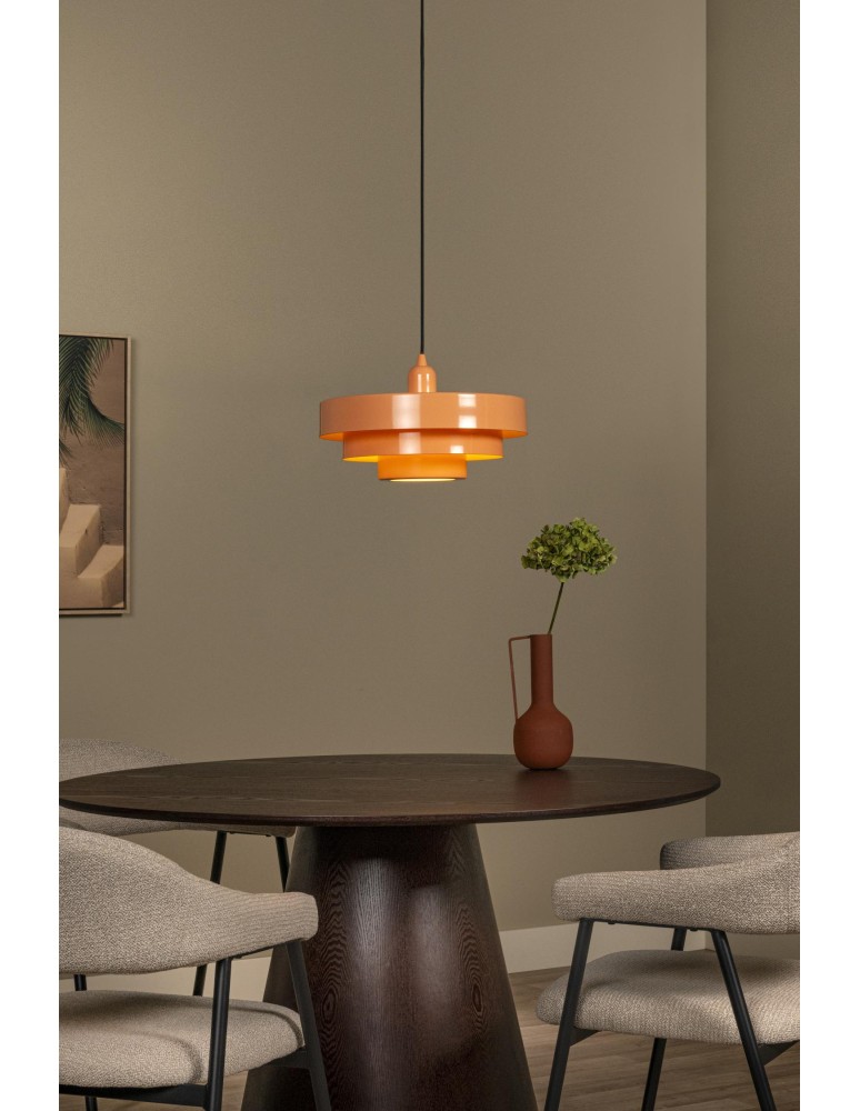 Lucide RUNA Lampa wisząca – Różowa – D35 – 1xE27 – 40W – Metal 21443/35/66