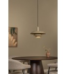 Lucide BRUNO Lampa wisząca – Taupe – D38 – 1xE27 – 40W – Metal 21444/38/41
