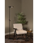 Lucide ORTOLAN Lampa podłogowa – Czarna – LED ściemnialna – 6W – 2700K – 120V 03752/21/30