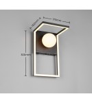 Trio AROLA to nowoczesna lampa ścienna z wbudowanym modułem LED, utrzymana w minimalistycznym stylu. 238170132