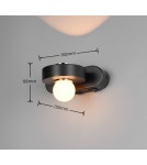 Trio ARPINO to nowoczesna lampa ścienna z wbudowanym oświetleniem LED, o prostej i lekkiej wizualnie konstrukcji. 238270132