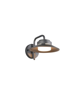 Trio Elegancka lampa ścienna zewnętrzna w kolorze antracyt, przystosowana do jednej żarówki GX53. Odporna na warunki atmosfe