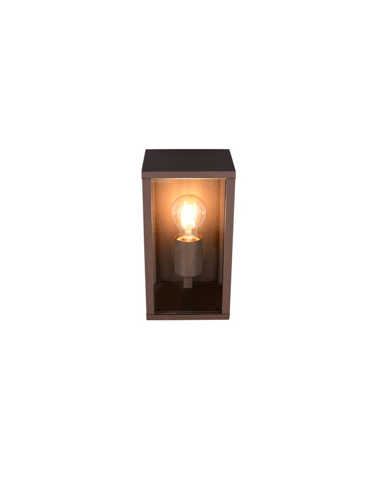Trio Lampa ścienna do zastosowań zewnętrznych w miedzianym wykończeniu, o klasycznej, dekoracyjnej bryle. 201860124