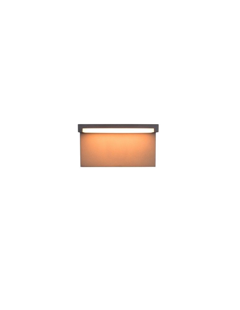 Trio Lampa ścienna zewnętrzna o nowoczesnej, prostej formie, przeznaczona do montażu na elewacjach i ścianach zewnętrznych.