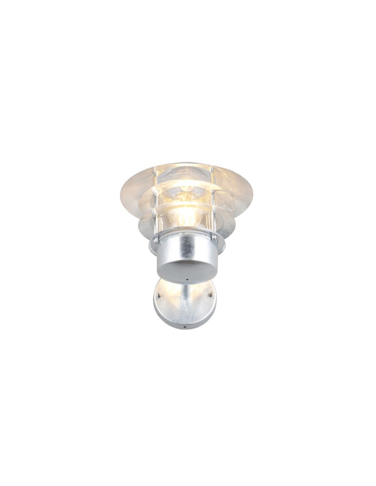 Trio Lampa ścienna zewnętrzna o nowoczesnej, prostej formie. Sprawdza się jako eleganckie oświetlenie elewacji i stref przyd