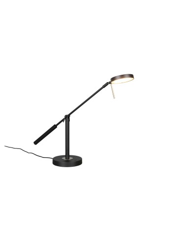 Trio Lampa stołowa w kolorze czarny mat z wbudowanym oświetleniem LED i możliwością zmiany barwy światła. 523310932