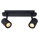 Spotlight ceiling lamps - Lucide LENNERT Wall lamp 2xGU10 black 26958/10/30 - product 1