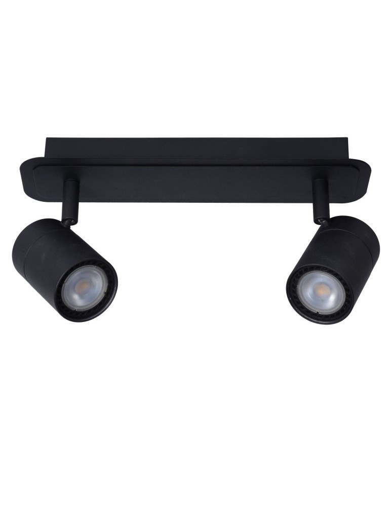 Spotlight ceiling lamps - Lucide LENNERT Wall lamp 2xGU10 black 26958/10/30 - product kolory-swiatla.pl 9