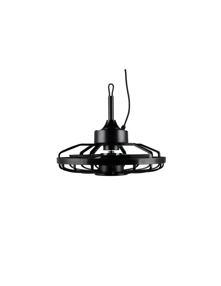 RL OSLO to lampa sufitowa z wentylatorem i zintegrowanym oświetleniem LED, utrzymana w prostej, nowoczesnej formie. R69692102