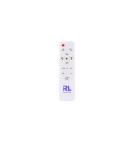 RL OSLO to lampa sufitowa z wentylatorem i zintegrowanym oświetleniem LED, utrzymana w prostej, nowoczesnej formie. R69692102