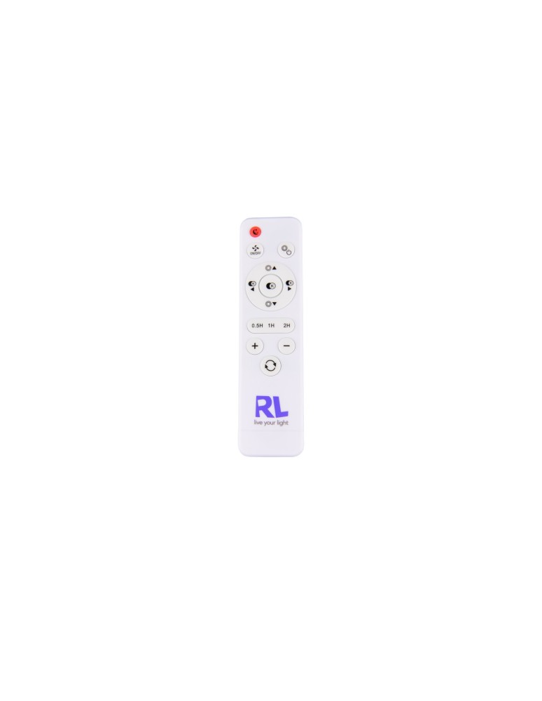 RL OSLO to lampa sufitowa z wentylatorem i zintegrowanym oświetleniem LED, utrzymana w prostej, nowoczesnej formie. R69692102