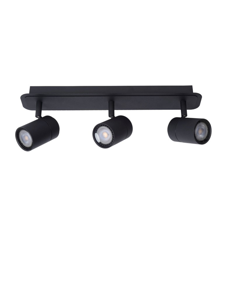 Spotlight ceiling lamps - Lucide LENNERT Wall lamp 3xGU10 black 26958/15/30 - product kolory-swiatla.pl 11