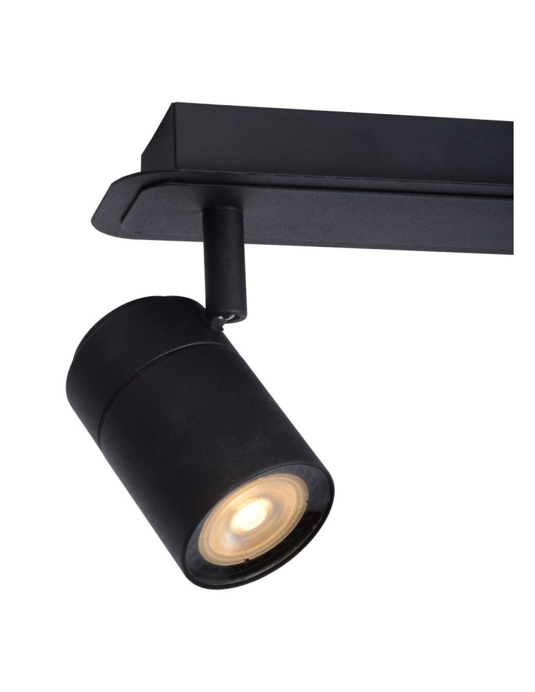 Spotlight ceiling lamps - Lucide LENNERT Wall lamp 3xGU10 black 26958/15/30 - product kolory-swiatla.pl 13
